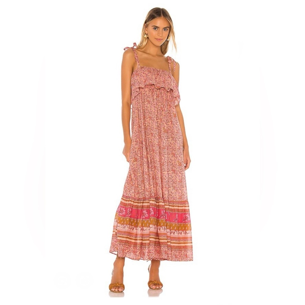 Free People Tangier Babydoll Dress in Rose XS
